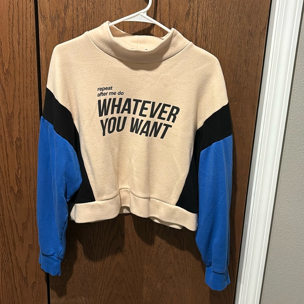Zara Colorblock Sweatshirt